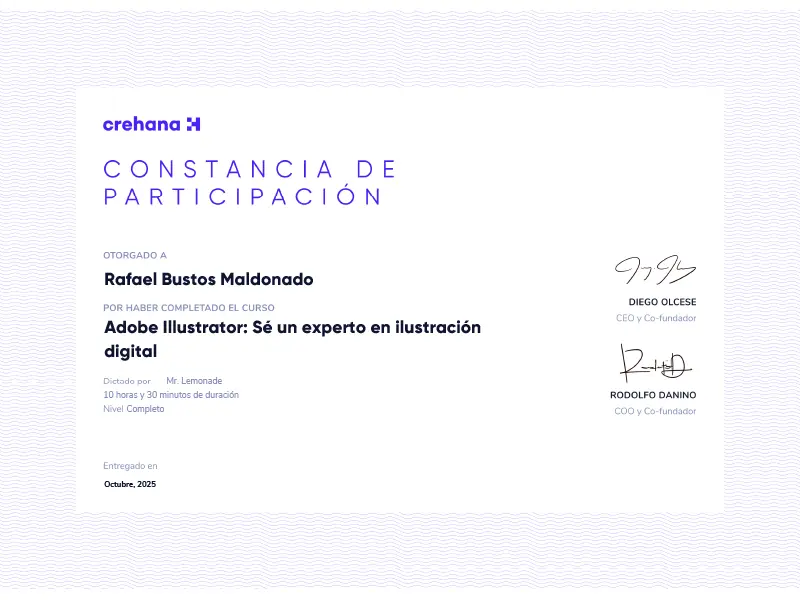 Adobe Illustrator: Sé un experto en ilustración digital