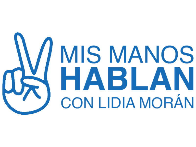 Mis Manos Hablan con Lidia Morán Logo