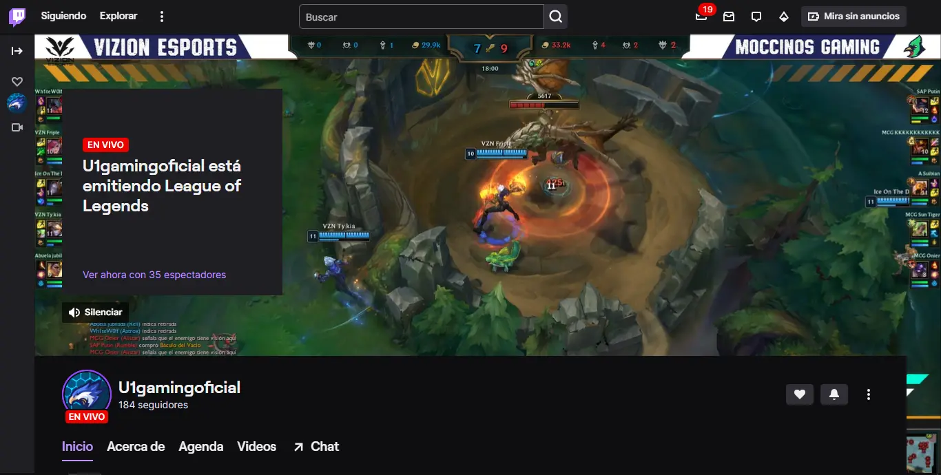 U1 Gaming Broadcast Design - RAFA3LBM