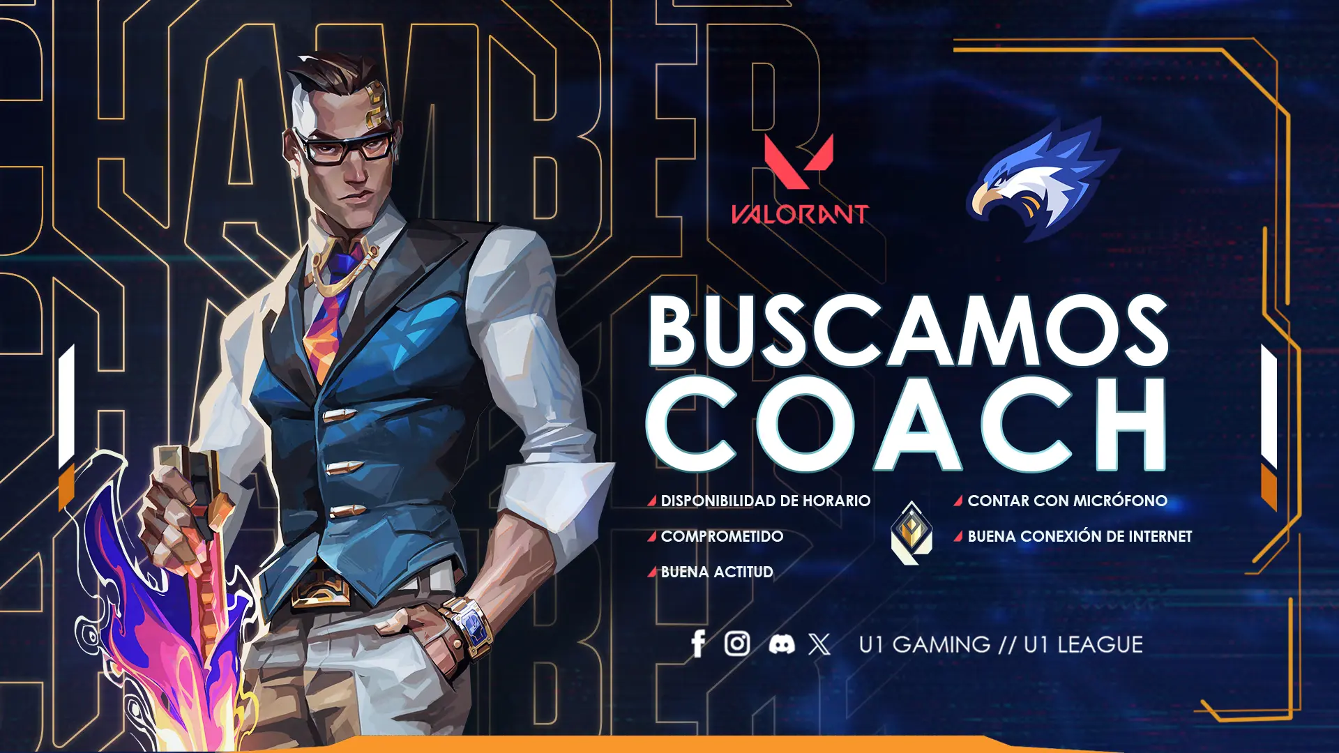 U1 Gaming Broadcast Design - RAFA3LBM