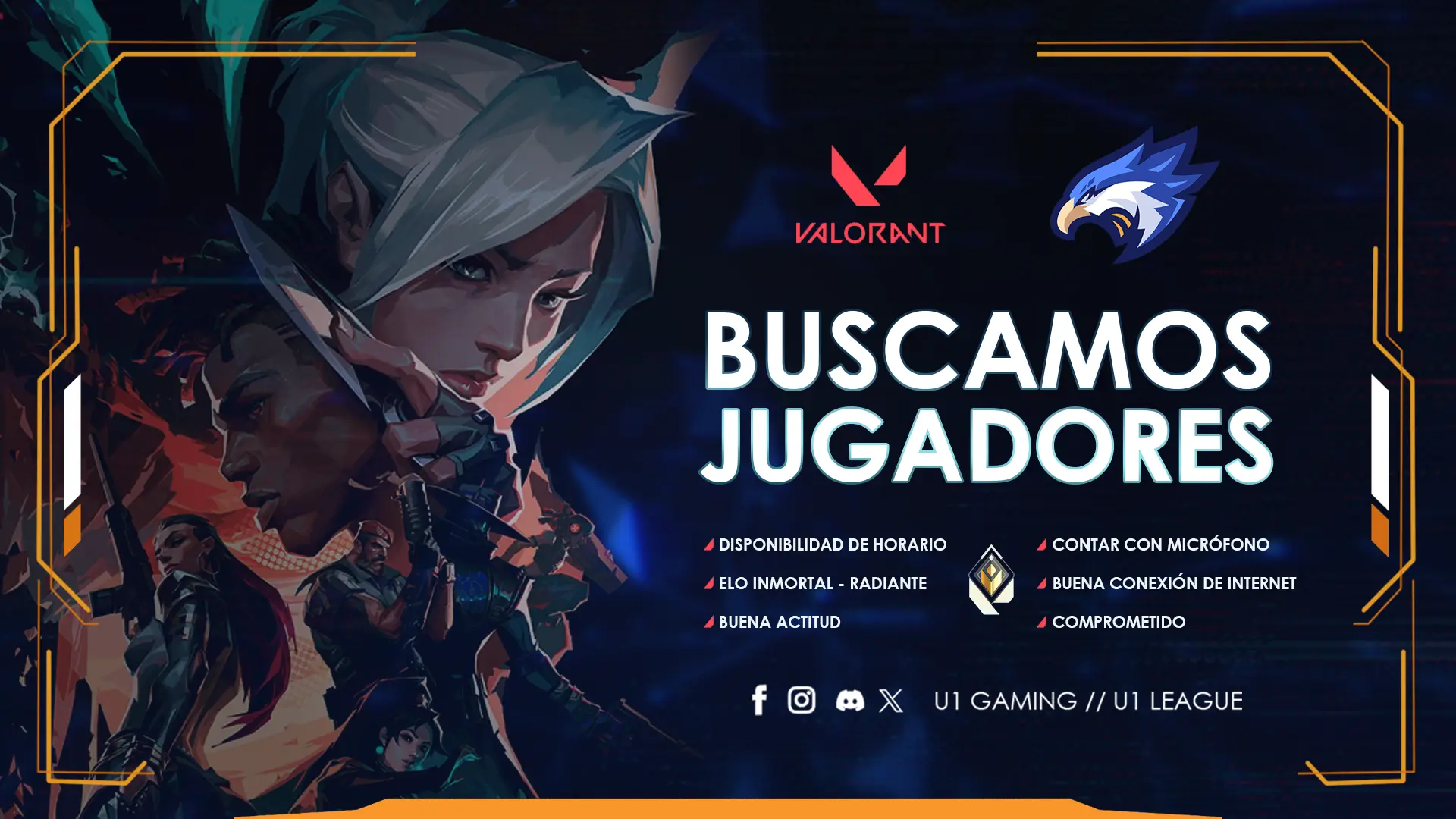 U1 Gaming Broadcast Design - RAFA3LBM