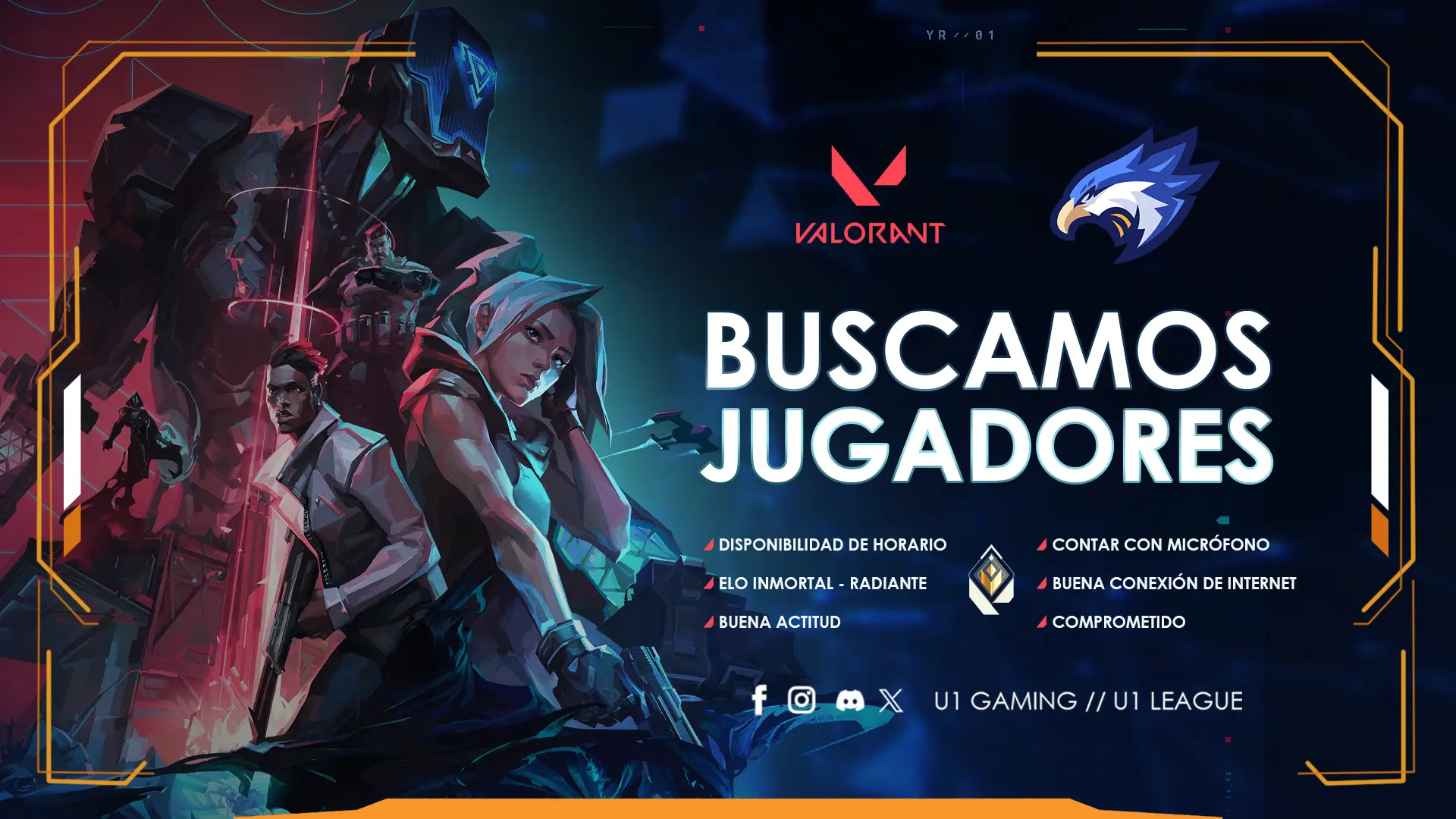 U1 Gaming Broadcast Design - RAFA3LBM