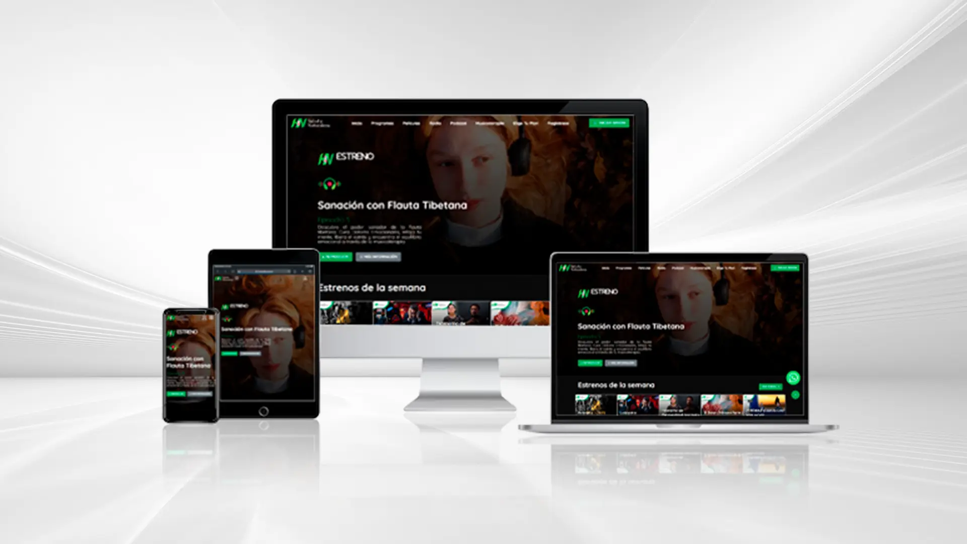 Sitio web oficial de H&N Salud y Naturaleza Diseño por RAFA3LBM